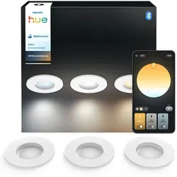 Hue Adore recessed white 3x4.2W