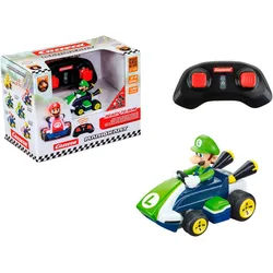 Carrera® RC-Auto Carrera® RC Mini Mario KartTM Luigi, 2,4 GHz bunt