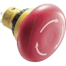 ID AB6E4BV02PRM - Not-Aus-Schalter X6, 40 mm, 2 NC
