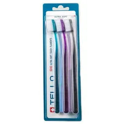 Tello GmbH Zahnbürste TELLO Brush Ultra Soft 6240 TRIO - Zahnbürste - 3er Set