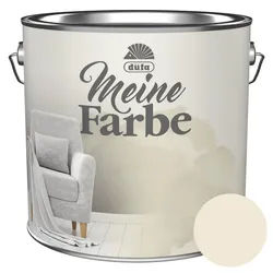 düfa Wandfarbe Meine Farbe SPUREN DER MAYA 2,5L Zimmerfarbe Deckenfarbe, Edelmatte Optik & Leichte Verarbeitung gelb