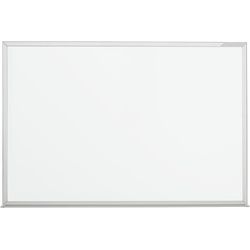 Magnetoplan Weißwandtafel Schreibtafel Whiteboard CC emailliert - magnetisch inkl. Ablageschale - 300x120cm(BxH)- Weiß