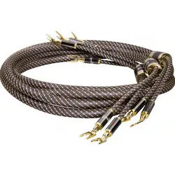 Dynavox Black Line High-End Lautsprecherkabel Paar 5m