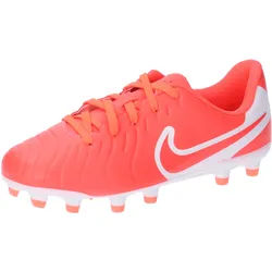 Nike Kinder Fussballschuhe Jr. Tiempo Legend 10 Club MG DV4352-800 36.5 - Hot Lava/White - 36.5