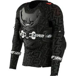 Leatt Body Protector 5.5 Kinder Motocross Protektorenshirt, schwarz, Größe L XL