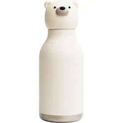 Bestie Animal Thermosflasche mit Strohhalm Bär 460 ml