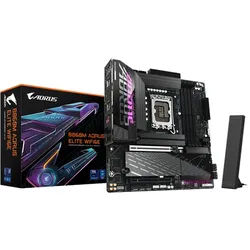 B860M AORUS ELITE WIFI6E Mainboard - Intel B860 - Intel LGA1851 socket - DDR5 RAM - Micro-ATX