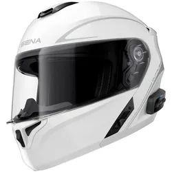 Sena Outrush R Bluetooth Klapphelm, weiss, Größe L für Männer