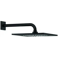 GROHE Kopfbrauseset Rainshower Aqua 10", 26860 BA 286mm 1 Strahl 8l phantom black, 26860KF0 26860KF0