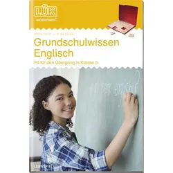 Schulbuch LÜK 4./5. Klasse - Englisch Grundschulwissen Englisch Kirstin Jebautzke weiß