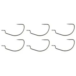Savage Gear Offset-Haken Minnow Weedless Haken - 6 Stück - 2 Größen wählbar - Raubfisch, (6er SET), Nano Point-Spitze 3/0