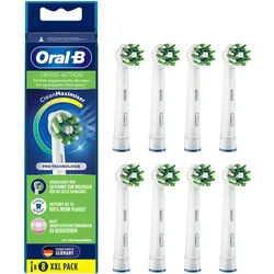 Oral-B - Aufsteckbürsten 'CrossAction CleanMaximizer' in Weiß Zahnbürste 8 St weiss