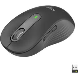 Logitech Signature M650 L for Business kabellose Maus, für große Hände Maus schwarz