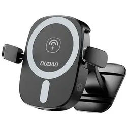 FW11 Car Phone Holder with 15W Inductive Charger for Air Vent/Cockpit - Black