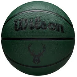Wilson Basketball NBA Basketball TEAM TRIBUTE, mit verschiedenen Vereinslogos grün