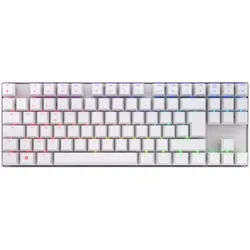 CHERRY MX 8.2 TKL Wireless silber/weiß, MX RGB RED, USB/Bluetooth, FR