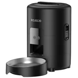 ROJECO Automatischer Futterautomat 2 l mit WLAN