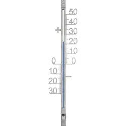 TFA Dostmann Raumthermometer Außenthermometer aus Metall 12.5011