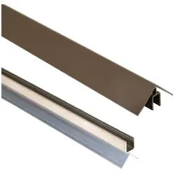 Fiberdeck WEO Alu Eck-Klickprofil Cedar 50x50mm L-300cm (RAL1011)