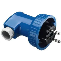 Busch-Jaeger 74 WD Schutzkontakt-Stecker 2-polig, IP66