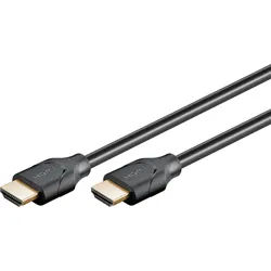GOOBAY 80091 - Ultra96 HDMI Kabel 2.2, 16K 60Hz, 96 Gbit/s, schwarz, 1,0 m