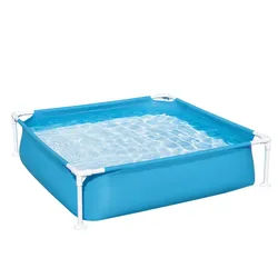 Bestway My First Frame Pool 122 x 122 x 30,5 cm | Kinderpool ohne Zubehör