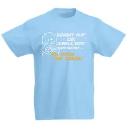 G-graphics T-Shirt Kommt auf die dunkle Seite der Macht, wir haben die Kekse! Kinder T-Shirt, mit Spruch / Statement blau 116