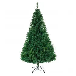 Rutaqian Künstlicher Weihnachtsbaum 4 FT künstlicher Weihnachtsbaum, Für Büro Home Store Party Holiday Decor, Grün