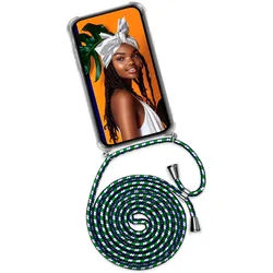 ONEFLOW Handykette für Samsung Galaxy S22 – Hülle mit Band zum Umhängen, abnehmbar – Twist Case Cord