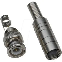 BKL 0401280 - BNC-Stecker 50 Ohm, Lötausführung