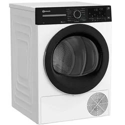BAUKNECHT Wärmepumpentrockner BD IS 8C WBS, IronEase – Bügelfrei auf Knopfdruck weiß