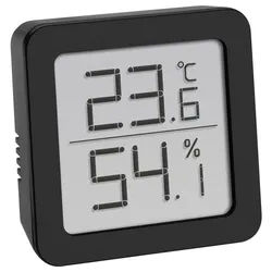 TFA Dostmann Hygrometer TFA Dostmann Thermo-/Hygrometer Schwarz 30.5051.01