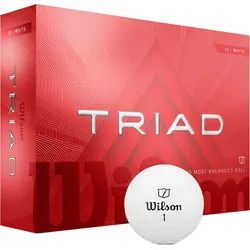 Wilson Golfball Wilson Triad Golf Ball 12 Stück