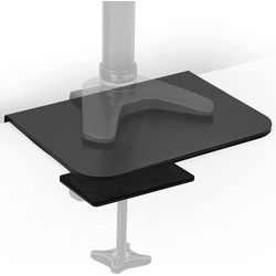Duronic Monitor-Halterung, (DMSC1 Monitorarm Verstärkerplatte, Stahlplatte für Tischplattenschutz)