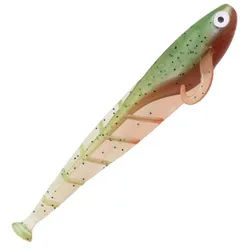 Zeck Fishing Kunstköder Zeck Quappie - Gummifisch grün 8 cm
