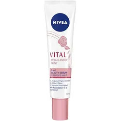 NIVEA Gesichtspflege Serum und Kur Vital 3-in-1 Beauty Serum Strahlender Teint