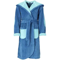 Vossen Kinderbademantel , Blau , Textil , Uni , Gr. 158/164 , unisex , Made in Austria, Oeko-Tex® Standard 100, Fkt, ISO 9001 , hochwertige Qualität , Heimtextilien, Badtextilien, Bademäntel, Bademäntel Kinder