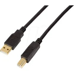 LOGILINK UA0265 - USB 2.0, A Stecker auf B Stecker, Verstärker, 15 m