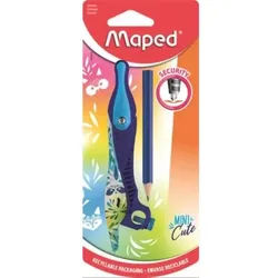 Maped: Mini Cute Zirkel, mit Bleistift und Adapter - blau
