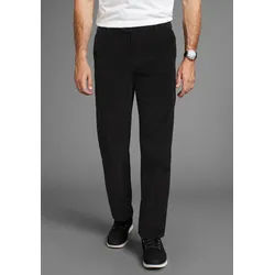 Dehnbund-Hose MAN'S WORLD "aus Cord", Herren, Gr. 30, N + U Gr, schwarz, Cord, Obermaterial: 98% Baumwolle, 2% Elasthan, straight fit lang, Hosen, mit Stretchbund