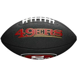 Wilson Football NFL Team Logo Mini San Francisco 49ers WTF1533BLXBSF