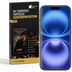 3x 9H Panzerglas für iPhone 16 matt Anti-Reflex entspiegelt echtes Tempered Glass Panzerfolie Displayschutz Schutzglas Schutzfolie Screen-Protector