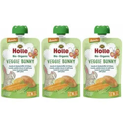 Holle Veggie Bunny carotte-patate douce-pois