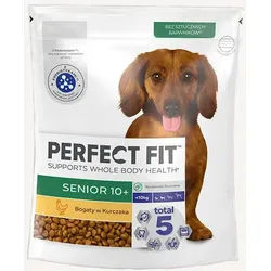 Perfect FitTM Senior 10+ 825g – Alleinfuttermittel für Hunde kleiner Rassen ab 10 Jahren, reich an Hühnerfleisch