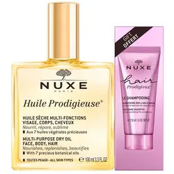 Nuxe Huile Prodigieuse® + Nuxe Hair Prodigieux Glanz-Shampoo