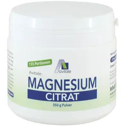 Avitale MAGNESIUM CITRAT 350 g Pulver