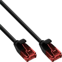 INLINE Slim Patchkabel, U/UTP, Cat,6, schwarz, 7,5m