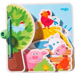 Haba Bilderbuch , Multicolor , Holz , 12.5x12.5 cm , Spielzeug, Bilderbücher & Kinderbücher