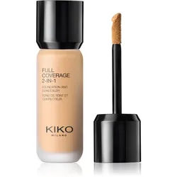 KIKO Milano Full Coverage 2-In-1 Make-up und Korrektor 2 in 1 Farbton 40 Neutral 25 ml