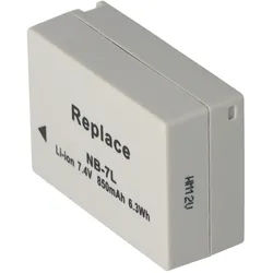 AccuCell Akku passend für Canon NB-7L Akku